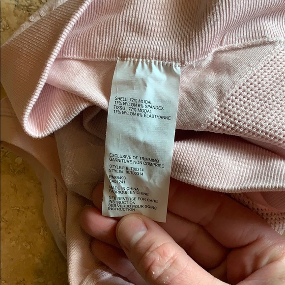 blanc noir infinity crop, sepia rose, small NEW - Picture 5 of 5